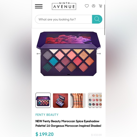 Fenty Beauty Moroccan Spice eyeshadow Pallete - Picture 3 of 7